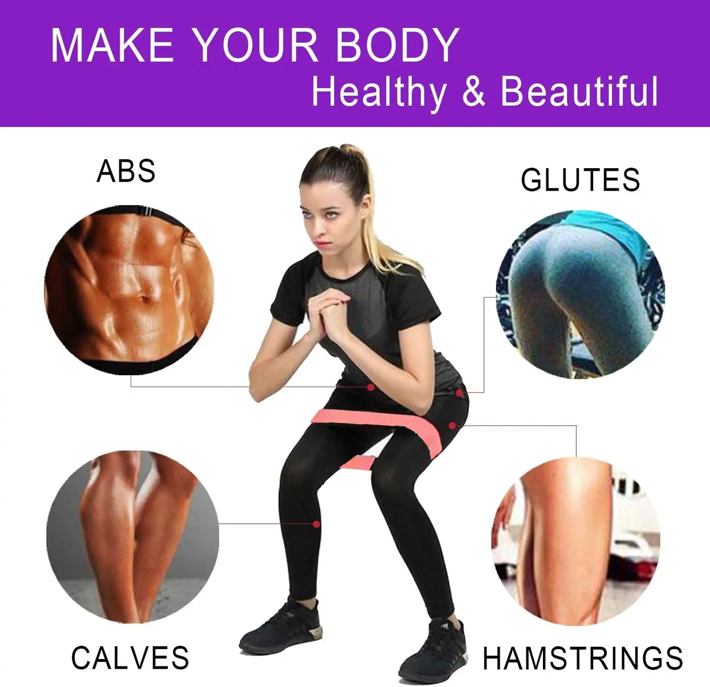 Unlock Your Fitness Potential With Resistance Bands: Strength Training, Body Building, Working Out, Stretching, Home Gym & More