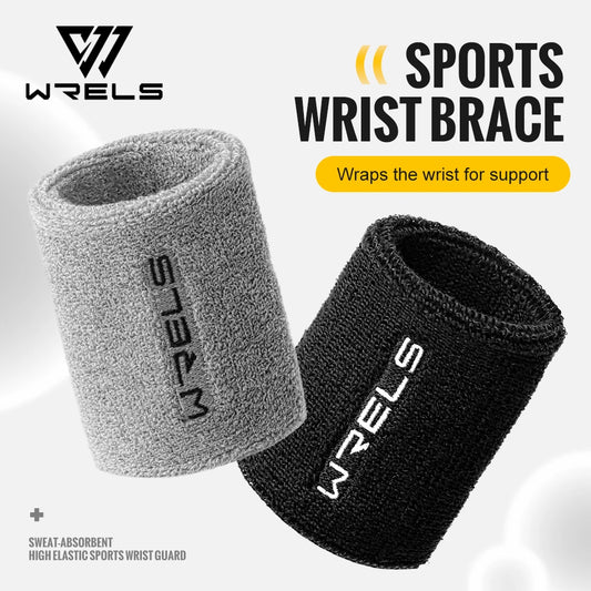 WRELS Wristbands Sweatbands Absorbent Stretchable Wrist Bands for Working Out Quick Drying Wrist Sweat Bands for Fitness