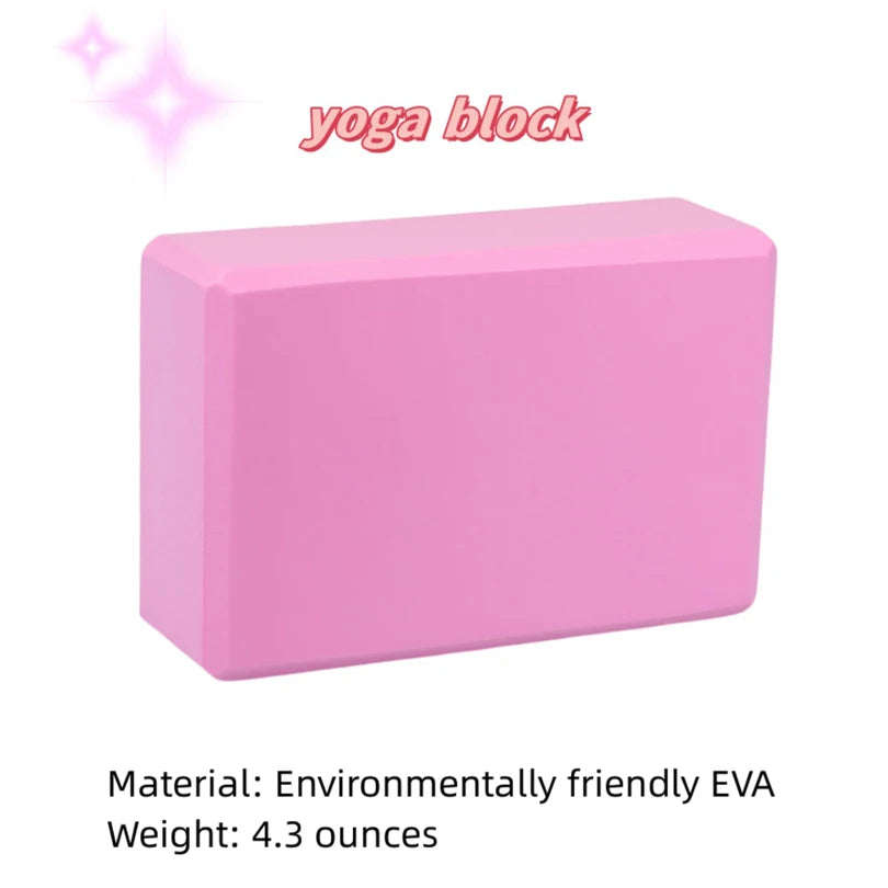 Yoga Building Blocks Cubes Pilates Bricks Reinforcement Mats Sports Supplies Exercise Home Exercise Equipment Fitness Eva