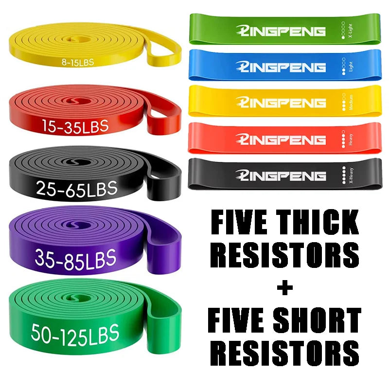 Unlock Your Fitness Potential With Resistance Bands: Strength Training, Body Building, Working Out, Stretching, Home Gym & More